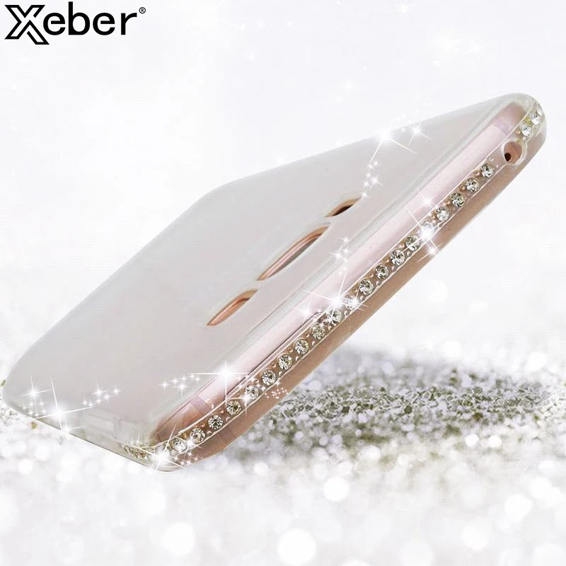 Босоножки со стразами прозрачный чехол из ТПУ для Samsung Galaxy J8 J7 J6 J5 J4 J3 J2 A6 A8 плюс 2018
