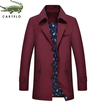 

CARTELO men windbreaker business casual wild men coat warm breathable comfortable windbreaker men
