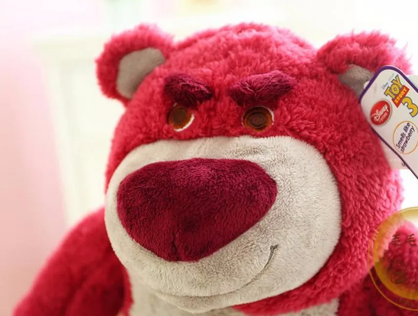 40 см/60 см DSN История игрушек 3Lotso клубничный медведь плюшевые мягкие животные игрушки куклы для детей Подарки