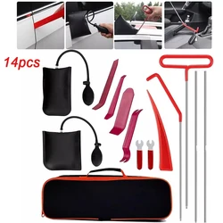 Pompe à Air gonflable, Kit d'outils de voiture, fenêtre, porte, clé perdue, cale Non marquante, sac en PVC, grappin à longue portée pour voitures et camions 