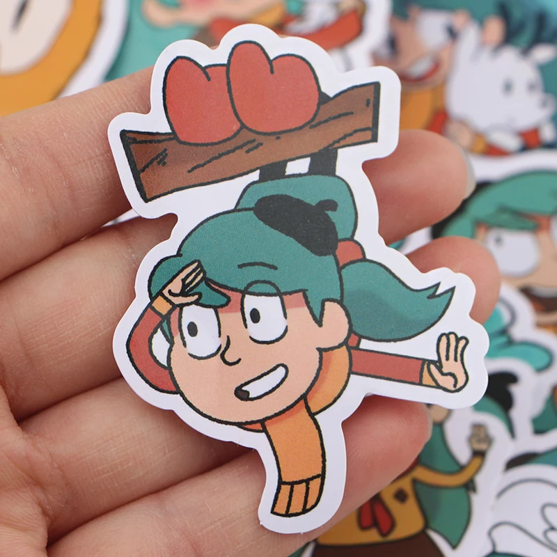 PC528 36 шт./компл. Hilda мультфильм Скрапбукинг Стикеры s Наклейка для гитары ноутбук Чемодан автомобильный холодильник граффити Стикеры