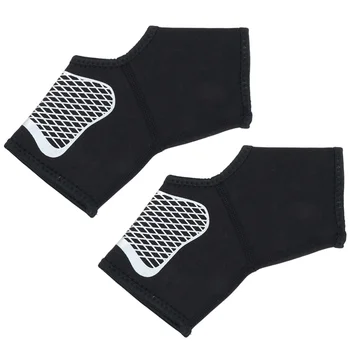 

2pcs Ankle Protective Braces Sports Ankle Support Belt Breathable Ankle Support Sleeve for Men Women Athletes (Size S)