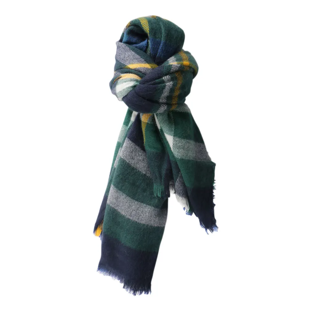 Scarf for Women Plaid Bufandas Mujer Black Warm Scarf Women Winter Scarves Shawls stoles Blanket Scarf Luxury Brand