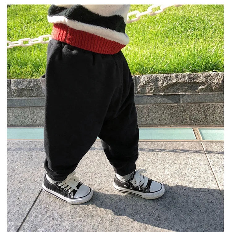 YYC Infant Children's Clothing GIRL'S Leggings Spring And Autumn Children Cotton Hoodie Ankle Banded Pants Versatile Infant Babi