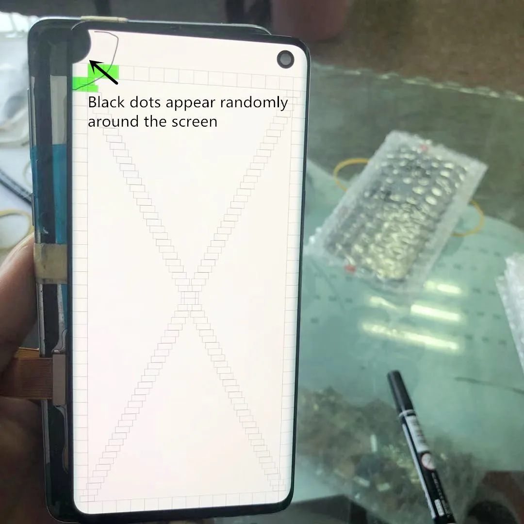ЖК-дисплей Super Amoled с рамкой для SAMSUNG Galaxy S10 G9730 дисплей сенсорным экраном и