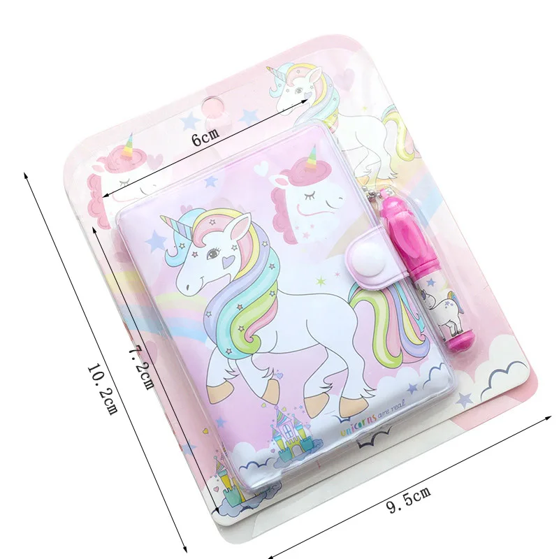 Мини Единорог блокнот с Фламинго с ручкой набор Kawaii животных медведи карманные блокноты для детей новые подарки студенческие канцелярские принадлежности