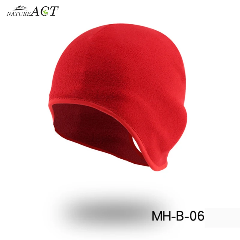MHB Red Уличная спортивная теплая ветрозащитная шапка для бега, катания на лыжах, велосипедная шапка, шапочка для осени и зимы, шапка для катания на лыжах, ветрозащитная термальная шапка для верховой езды - Цвет: MHB Red