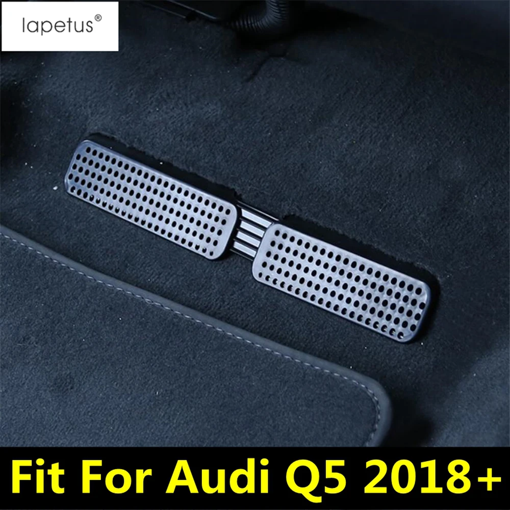 

Seat Under Air Conditioning AC Vent Outlet Dust Plug Protect Molding Cover Kit Trim Plastic Accessories For Audi Q5 2018 - 2022