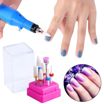 

Ceramic Nail Drill Bits Sets Heads DIY Manicure Nail Grinding Sanding Tools for Household Loving Nail Accessories