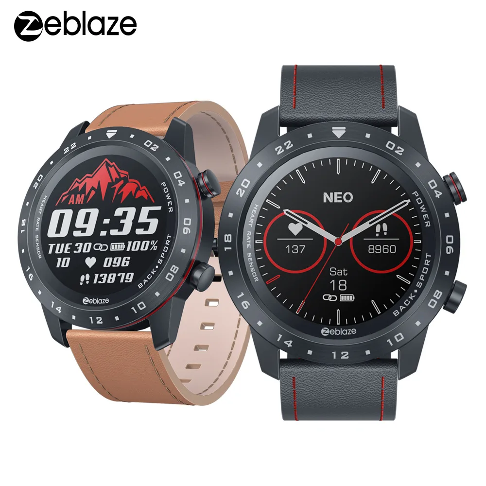 

The New 2020 Zeblaze NEO 2 Smartwatch Health&Fitness Waterproof/Better Battery Life Classic Design Bluetooth 5.0 For Android/IOS