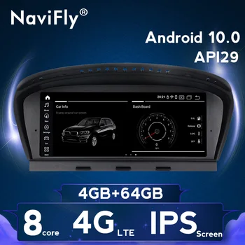 

Android 10 4GB+64GB GPS Navigation Car Radio multimedia player for BMW 5 Series E60 E61 E63 E64 / 3 Series E90 E91 E92 2004-2011