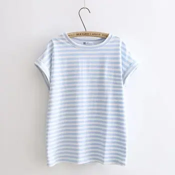 

2018 New O-Neck Print Women tshirt Casual t shirt For Lady Girl Short Cotton Canvas