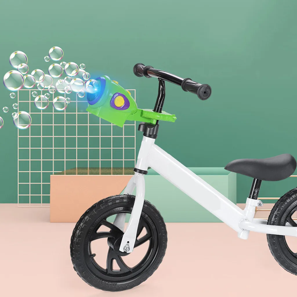 

Children's bubble machine bubble gun toy Kids Bicycle Bubble Machine Automatic Bike Bubble Machine Bubble Blower for Kids