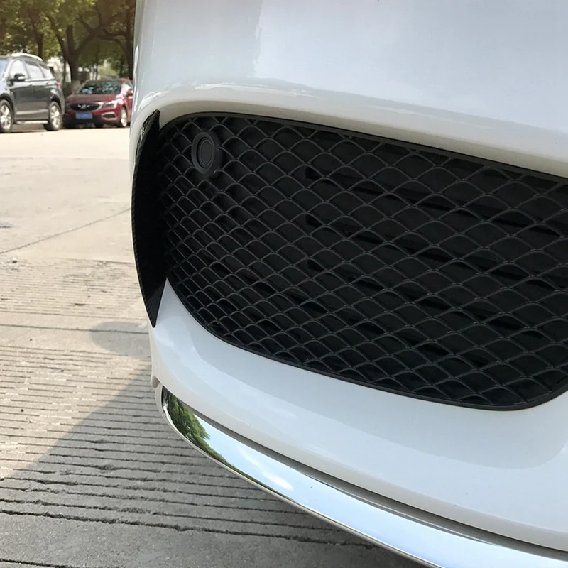 Передний бампер разветвитель Canard вентиляционное отверстие Накладка для Mercedes Benz C
