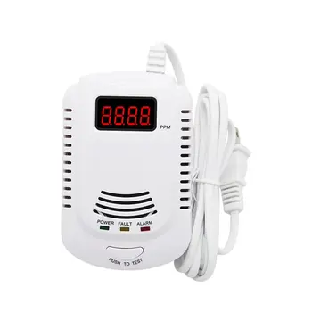 

Security Gas Detector Alarm Sensor Gas Leakage Natural Gas Leak Detector With Voice Warning Natural Detector Gas Sensor