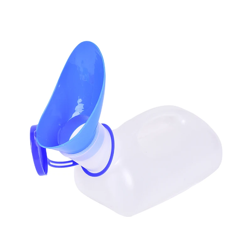 Portable 1L Unisex Female Urinal Toilet Urine Urination Device Bottle Emergency Closestool Outdoor Camping Travel Tool