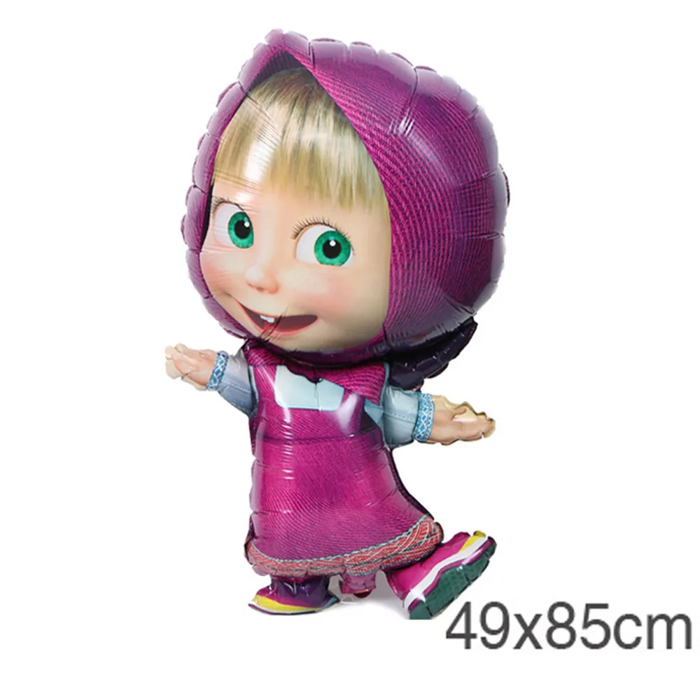 B 1 шт. 85 см большой шар из фольги Martha, Мультяшные игрушки, шары для дня рождения, вечеринки, украшения для детей, год, Рождество, принадлежности для детского душа - Цвет: B