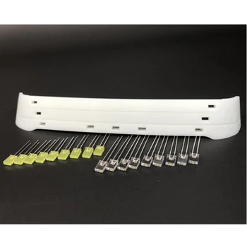 

Tamiya Truck Sun Visor With Led Light For 1/14 Rc Truck Tamiya Volvo FH16 750 56360 6X4 Tractor Trailer Parts Accessories