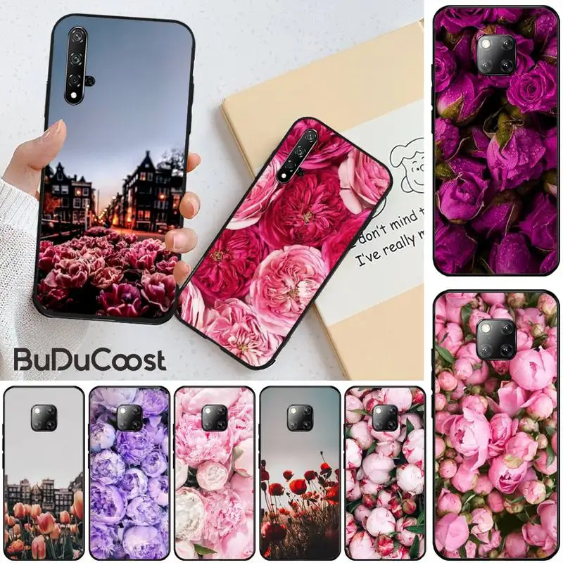 Чехол для телефона Chenel с красивыми цветами чехол Huawei Honor 8X 9 10 20 Lite 7A 8A 5A 7C 10i 20i 9X play 8C