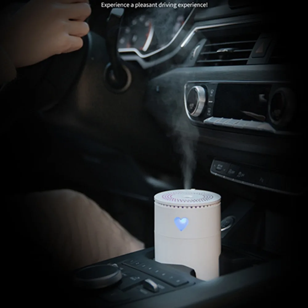 Автомобильный увлажнитель с USB зарядкой, увлажняющий Распылитель, Очищающий воздух, миниатюрный кислородный бар, домашнее туманное измерительное устройство, увлажнитель