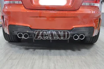 

Real Carbon Fiber Rear Lip Spoiler Bumper Diffuser For BMW E82 1M Coupe 2008UP