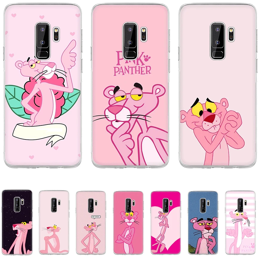 Чехол для телефона из ТПУ Samsung Galaxy S6 S7 край S8 S9 S10 S10E Plus Note 8 9 M10 M20 M30 M40 крышка Розовая