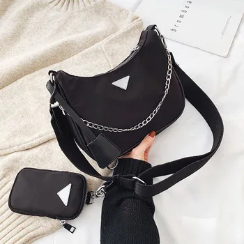 

Women Crossbody Bag Causal Luxury Handbags Women Bags Designer With Mini Pocket Luxury Brand Female Shoulder Messenger Bag