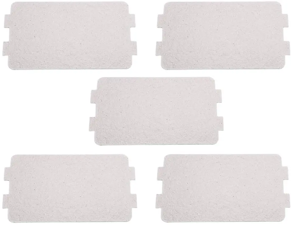 5PCS Microwave Oven Mica Plate Sheet 116*64 MM Replacement Part  For Midea N05 20 Accessory  For Using In Home Appliances