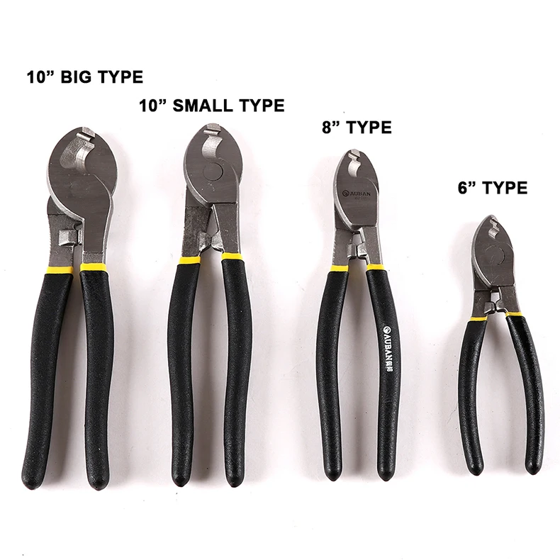 6 8 10 INCH HEAVY DUTY CABLE CUTTER ELECTRIC WIRE CUTTING STRIPPER PLIERS TOOLS 003 111