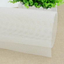 Plastic Mesh Cloth Bag Rug Thread Hook Craft Supplies DIY Handcraft Latch Hook Accessory Hook Crafts Durable Grid About 33*50