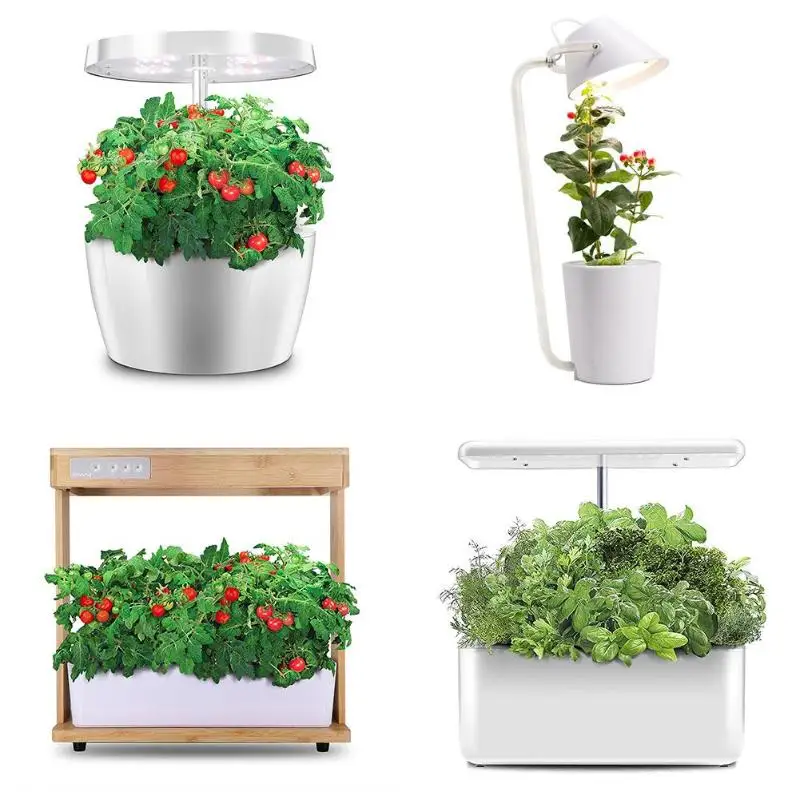 

Intelligent LED Plants Growing Lamp Soilless Hydroponics Planting Equipment