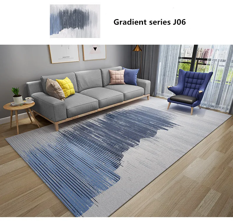 2 large size geometric office soft non-slip mat (5)