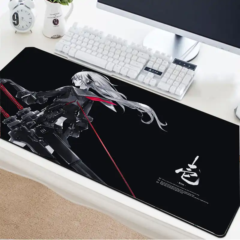Yuzuoanアニメ女の子hero女性剣士ゲームアニメーションマウスパッドキーボードパッド事務机パッドカスタム Mouse Pads Aliexpress
