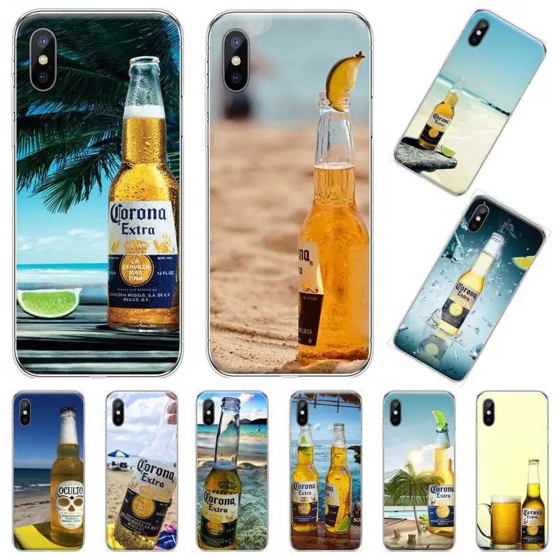 Чехол для телефона Corona Extra с изображением Мексиканского Пива фото на заказ мягкий