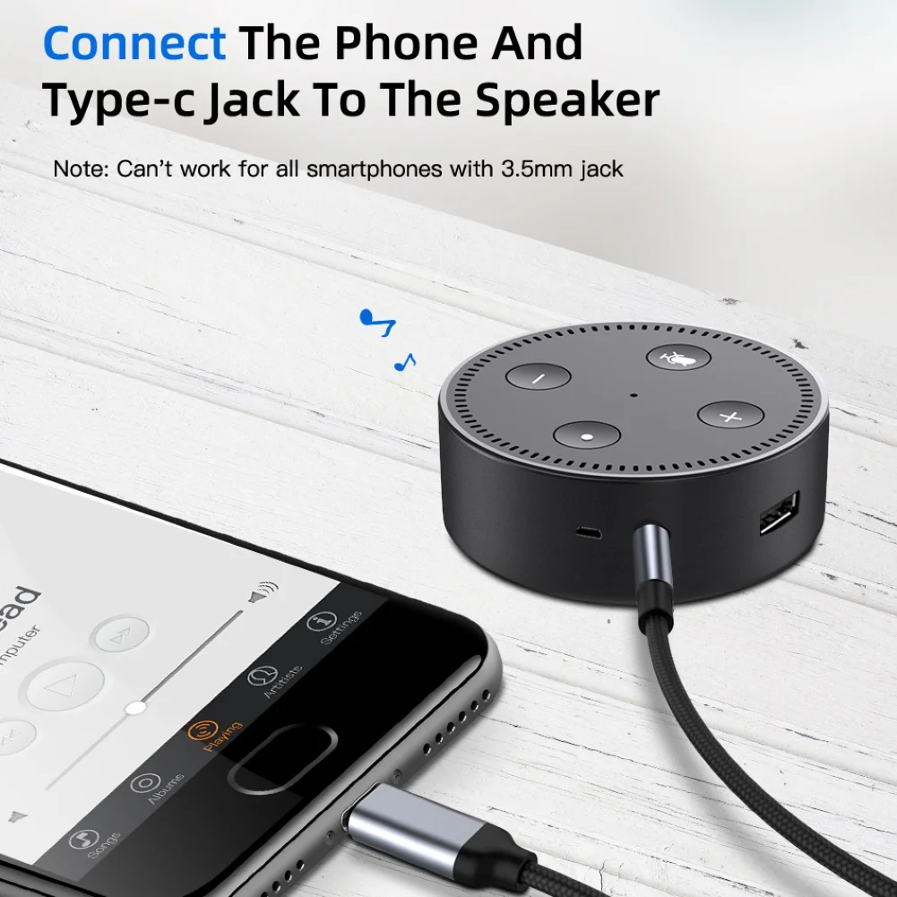 USB C к 3 5 мм AUX Наушники Тип разъем адаптер для Huawei Mate 20 Pro P30 Oneplus 7 pro Xiaomi Mi 6 8 9 SE аудио