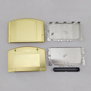 

Gold plating Replacement Game Card Shell for N 64 Game Cartridge Cover Plastic Case