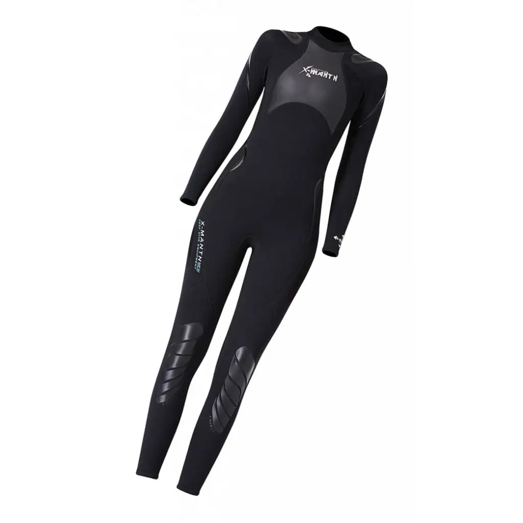 3mm Neoprene Wetsuit, Women Full Suit Scuba Diving Surfing Swimming Thermal Swimsuit Rash Guard - Various Sizes