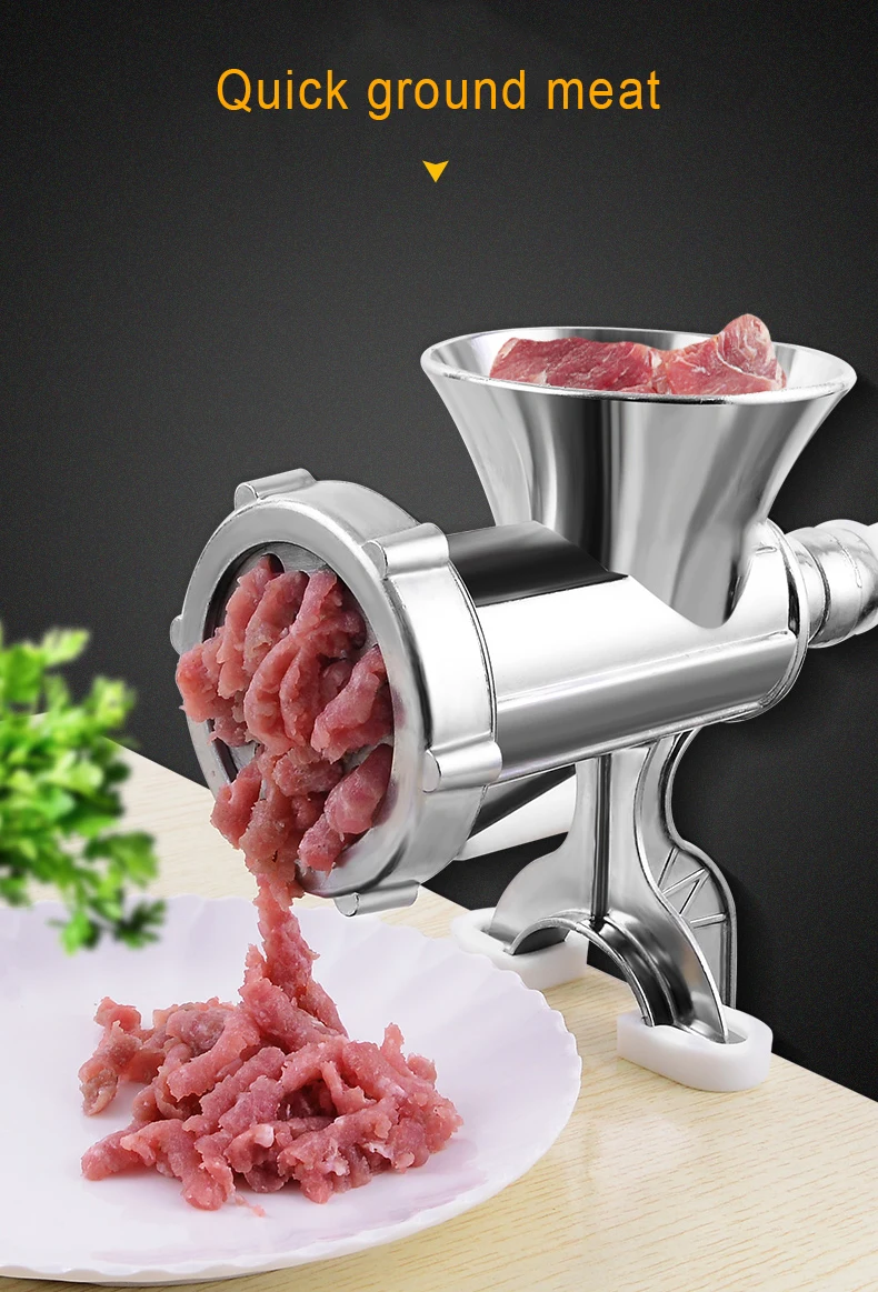 Ручная мясорубка, мясорубка, чугунная мясорубка, мясорубка, колбаса, стол, кривошипный инструмент, домашний кухонный овощной нож