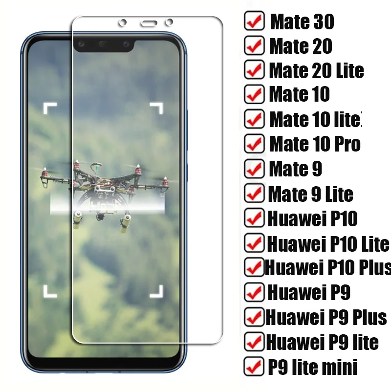 Закаленное стекло HD для Huawei Mate 20 Lite 10 30 P10 Plus P9 lite mini Mate20 Mate10 Mate20Lite P9lite защитная