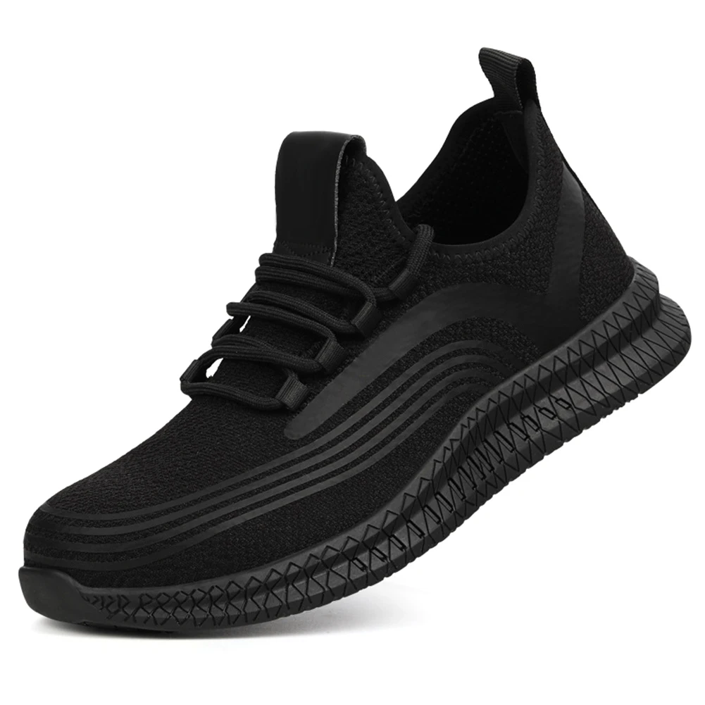 

New Style Heavy Duty Sneaker Safety Work Shoes Breathable Anti-slip Puncture Proof for Men