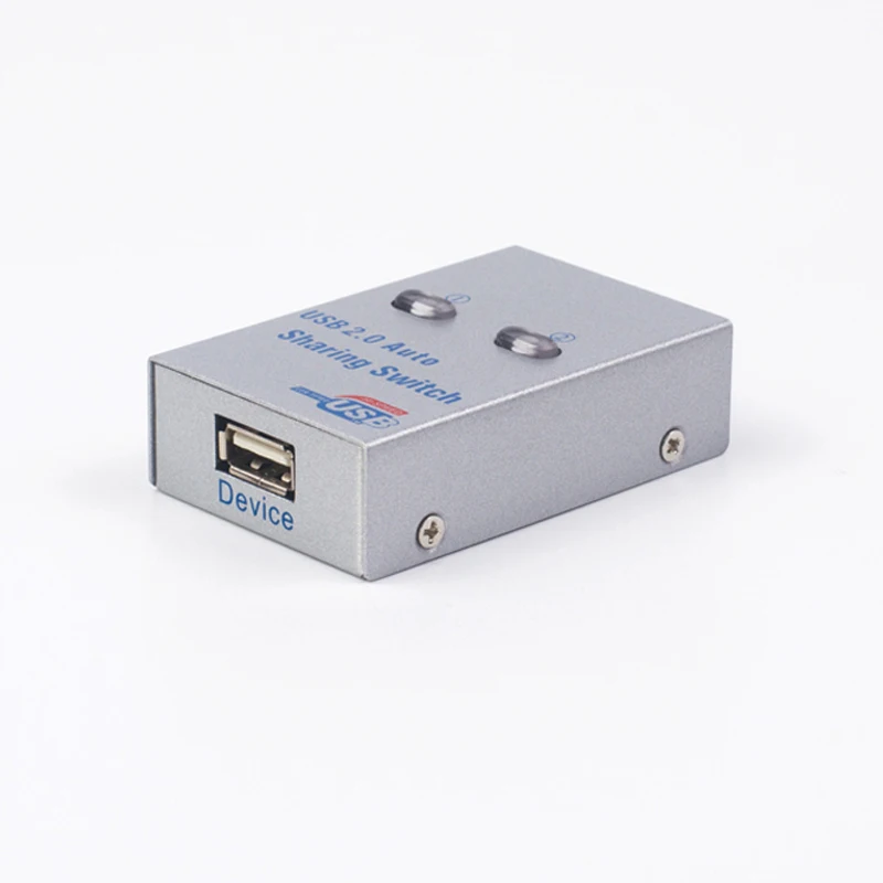 Usb переключатель конвертер автоматический разделитель компьютерная периферийная техника для 2 ПК компьютерный принтер для офисного домашнего использования usb2.0 концентратор