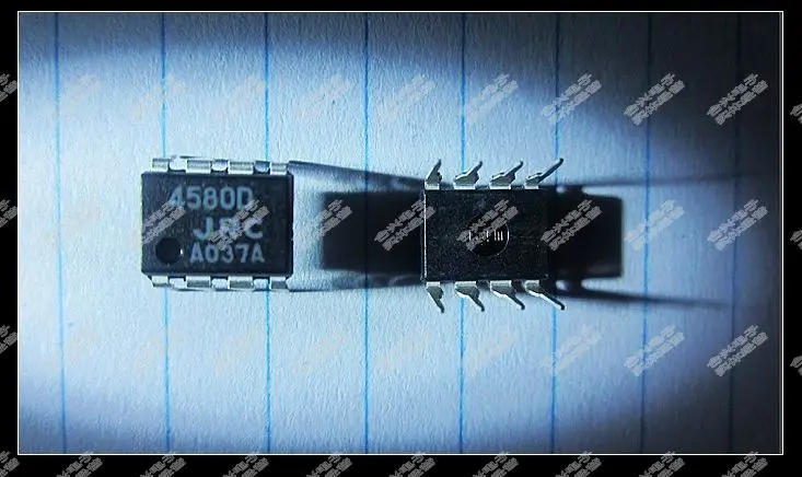Njm4580d Jrc4580d Operational Amplifier Dip-8 Direct Plug Brand New &amp Original | Электронные компоненты и