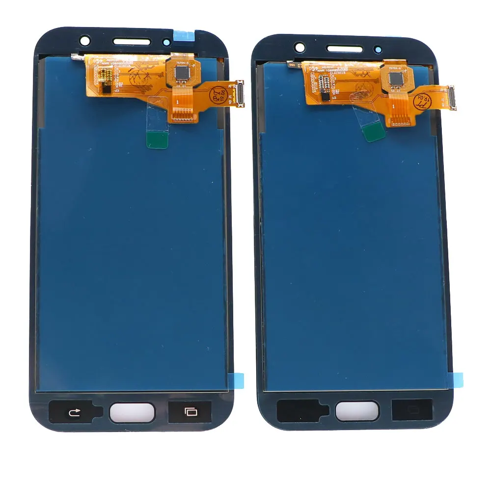 Продажа 100% протестированный для Samsung Galaxy A7 2017 A720 SM A720F A720M lcd сенсорный экран дигитайзер компонент lcd Замена дисплея телефона