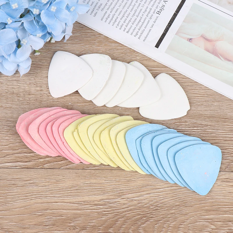 30Pcs Colorful Erasable Fabric Tailors Chalk Fabric Patchwork Sewing Markers Acc