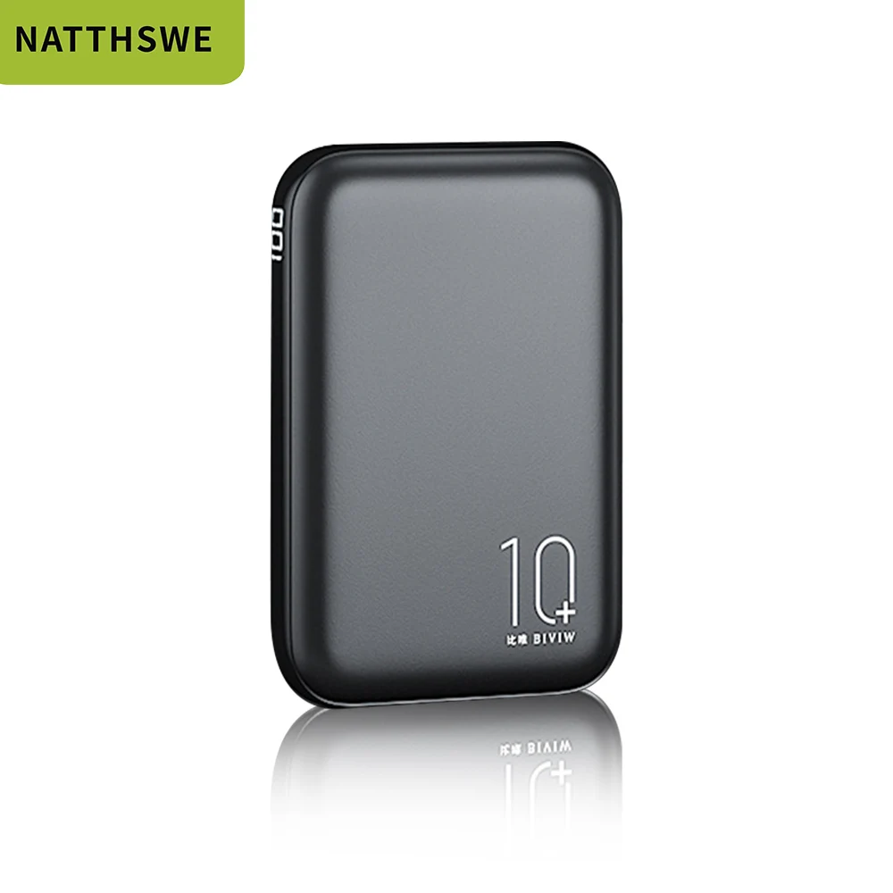 NATTHSWE 30000 мАч Внешний аккумулятор, внешний аккумулятор, USB внешний аккумулятор, портативное зарядное устройство для мобильного телефона Xiaomi iphone huawei