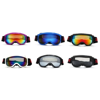 

Professional Ski Goggles Anti-fog Big Ski Mask Glasses Windproof Skiing Eyewear Adult Snow Snowboard Cycling Goggle1