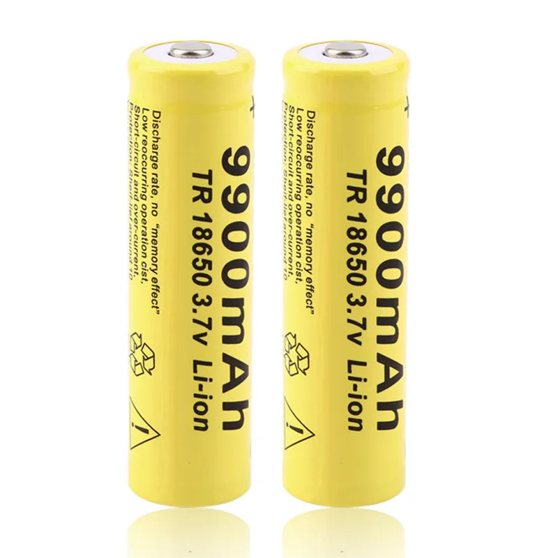 

Original 3.7V 18650 Battery 9900mah lithium batteria rechargeable lithium battery for flashlight Torch Accumulator Cell Dropship