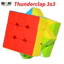 Qiyi mofangge Thunderclap V1 3x3x3 волшебный куб гром клап Пазлы Куб Профессиональная скорость magico Cubo развивающие игрушки
