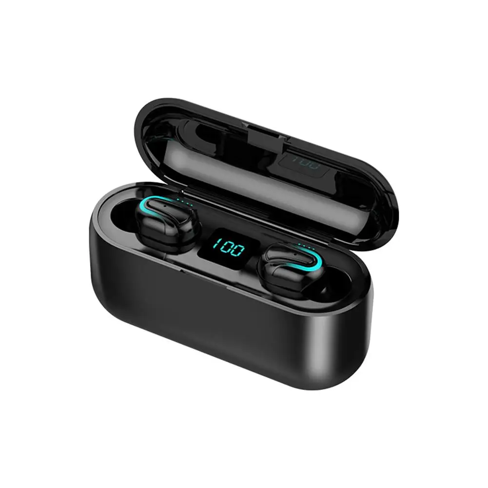 Мини Q32 TWS Bluetooth 5,0 наушники беспроводные наушники бинауральный спортивный наушник с зарядным устройством гарнитура для Iphone Android