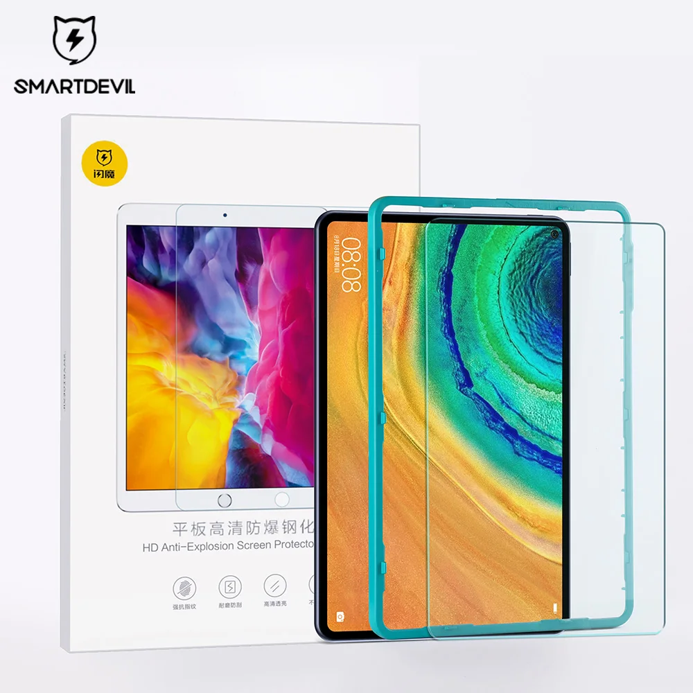 

SmartDevil Screen Protectors For Huawei MatePad 11 inch 10.8 Full Cover Glass MatePad Pro 10.4 10.8 12.6 inch HD Anti Blue Light
